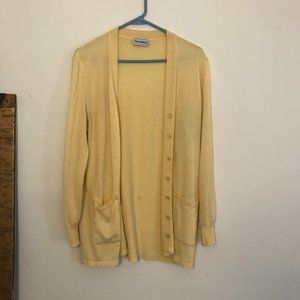 long vintage cardigan